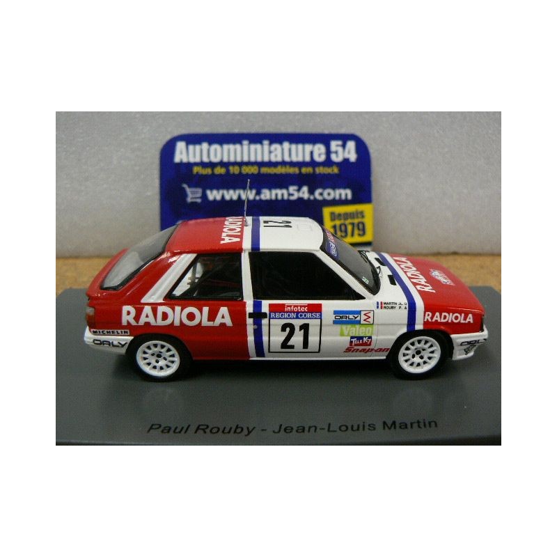 Renault 11 Turbo #8 Tour De Corse 1987 – Modellino IXO 1/43, Scala Da Collezione, Nuovo - Foto 2