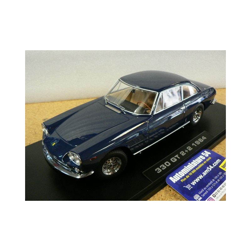 Ferrari 330 GT 2+2 Dark blue metal KKDC180425 KK Scale Models