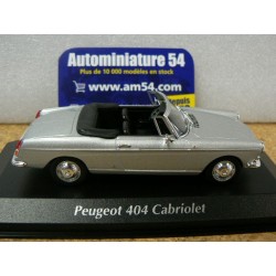 Peugeot 404 Cabrio silver 1962 940112930 MaXichamps