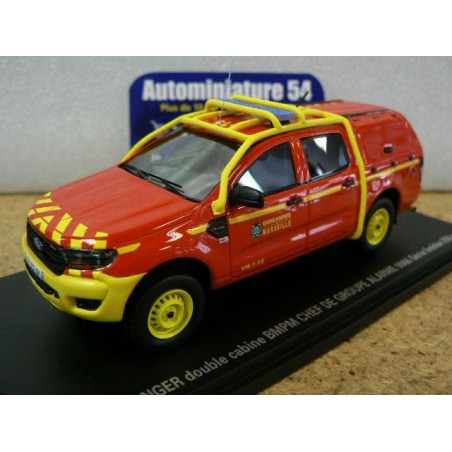 Ford Ranger BMPM Marseille Chef De Groupe Pompier Alarme 0066