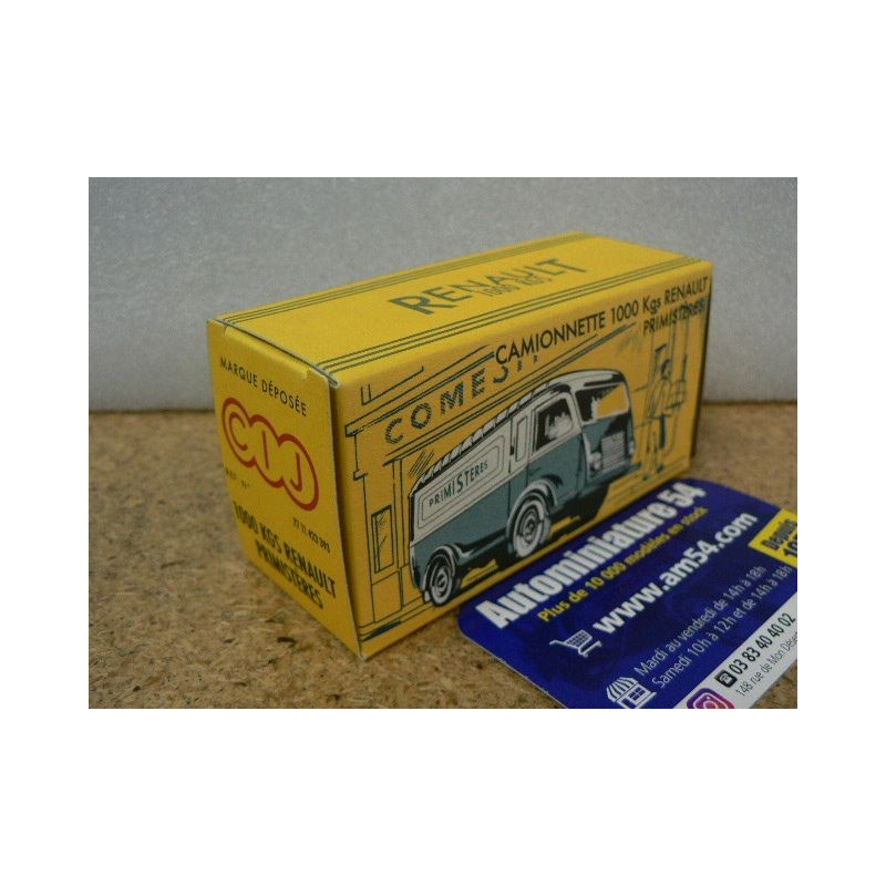 Camionnette Miniature CIJ NOREV Renault 1000 Kgs Primistères – TL 1000 – État Neuf