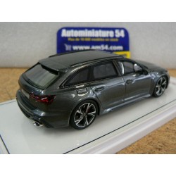 Audi RS6 Avant Daytona Grey TSM430536 TrueScale Miniatures