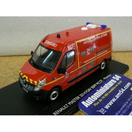 Renault Master VSAV 2014 BSPP Picot Pompier Paris 117176 Eligor