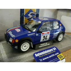 1990 Peugeot 205 Rallye n°24 Bourcier - Frangin Tour de Corse  S1801711 Solido