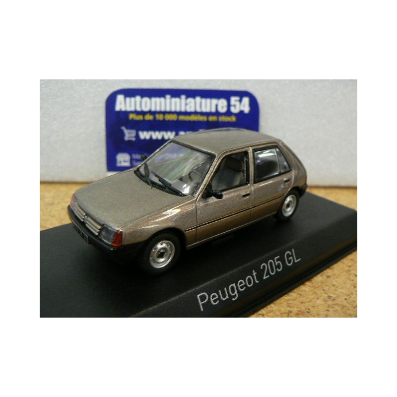 Peugeot 205 GL 1988 Light Brown 471724 Norev