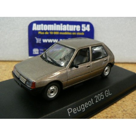 Peugeot 205 GL 1988 Light Brown 471724 Norev