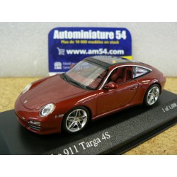 Porsche 911 997 Targa 4S ph2 2008 400066460 Minichamps