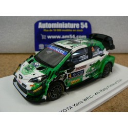 2021 Toyota Yaris WRC n°4 Lappi - Ferm 4th Rally Finland S6596 Spark Model