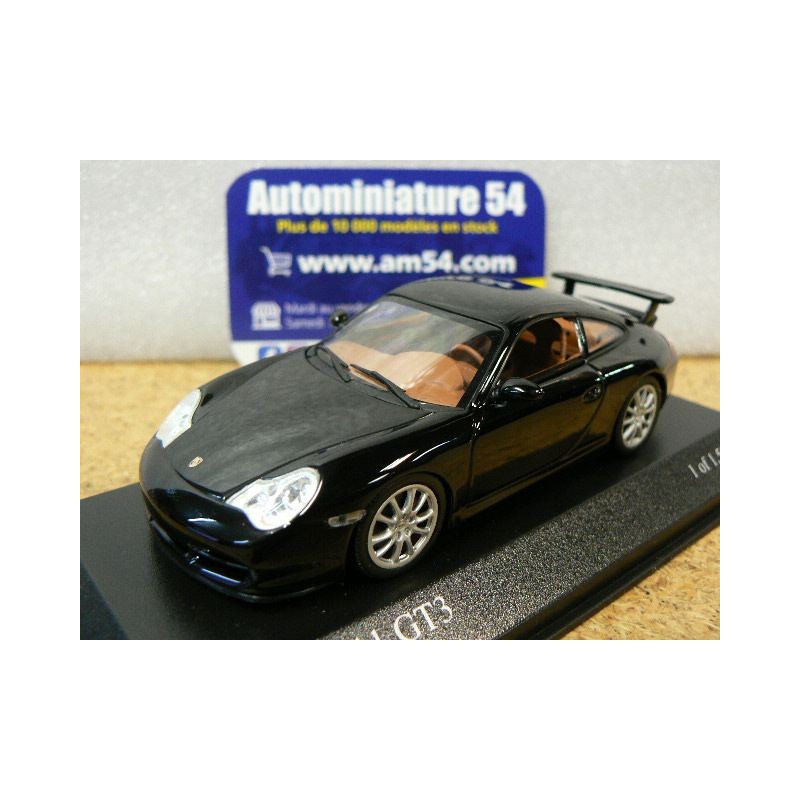 Porsche 911 - 996 GT3 ph2 Black 2003 400062024 Minichamps