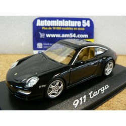 Porsche 911 - 997 targa ph1 Black WAP02016017 Minichamps