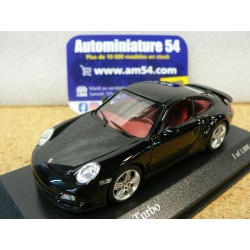 Porsche 911 - 997 Turbo ph1 2006 Black metallic 400065200 Minichamps