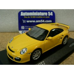 Porsche 911 - 997 GT2 2007 Yellow 400066300 Minichamps