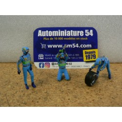 Figurine Benetton tyre change set 1/43 343100012 Minichamps