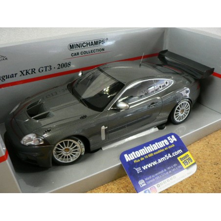 Jaguar XKR GT3 Grey Metallic 2008 1:18 150081390 Minichamps