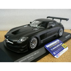 Mercedes Benz SLS AMG GT3 Street 2011 Matt Black 151113101 Minichamps