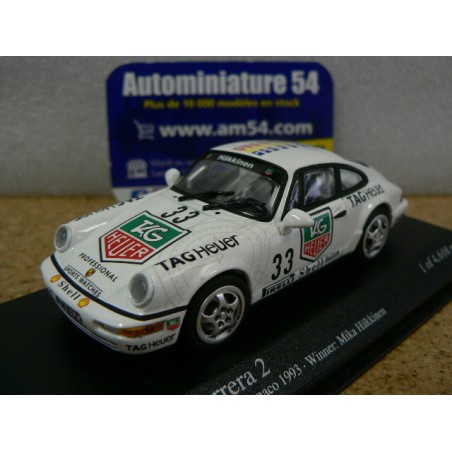 1993 Porsche 911 Carrera 2 Carrera Cup n°33 Monaco Winner Mika Hakkinen 430936033 Minichamps