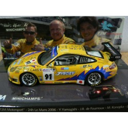 2006 Porsche 911 GT3 RS T2M Yamagishi - Fournoux - Konopla Le Mans 403066991 Minichamps