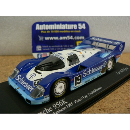 1985 Porsche 956K n°19 Bellof - Boutsen Hockenheim 1000KM 430856699 Minichamps