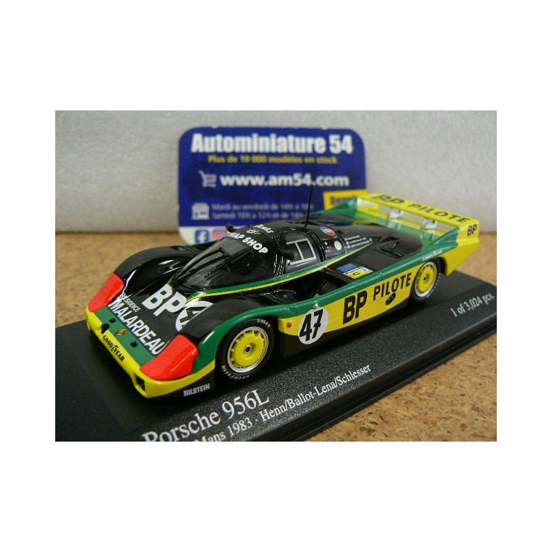 1983 Porsche 956L BP n°47 Henn - Ballot Lena - Schlesser 430836547 Minichamps