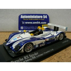 2008 Porsche RS Spyder n°20 Leitzinger - Lally - Franchitti 2nd Sebring 400086820 Minichamps