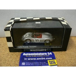 1960 Porsche 718 RS60 n°99 H Walter 1st Winner Schauinsland Hill Climb 430606599 Minichamps