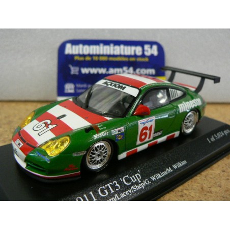 2005 Porsche 911 GT3 Cup n°61 24H Daytona Nearn - Lacey - Shep - G.Wilkins - M.Wilkins 400056261 Minichamps