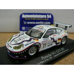 2001 Porsche 911 GT3 RS  n°77 T2M Jeanette - Dumas - Haezebrouck Le Mans LM 400016977 Minichamps