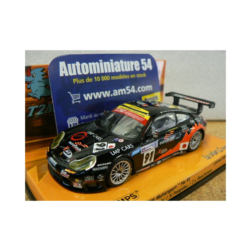 2005 Porsche 911 GT3 RS  n°91 T2M Yamagishi - Pompidou - Blanchemain Le Mans LM 403056981 Minichamps