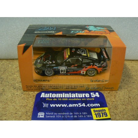 1/43 Minichamps Porsche 911 Gt3 Rs 24H Le Mans 2005 Out Of