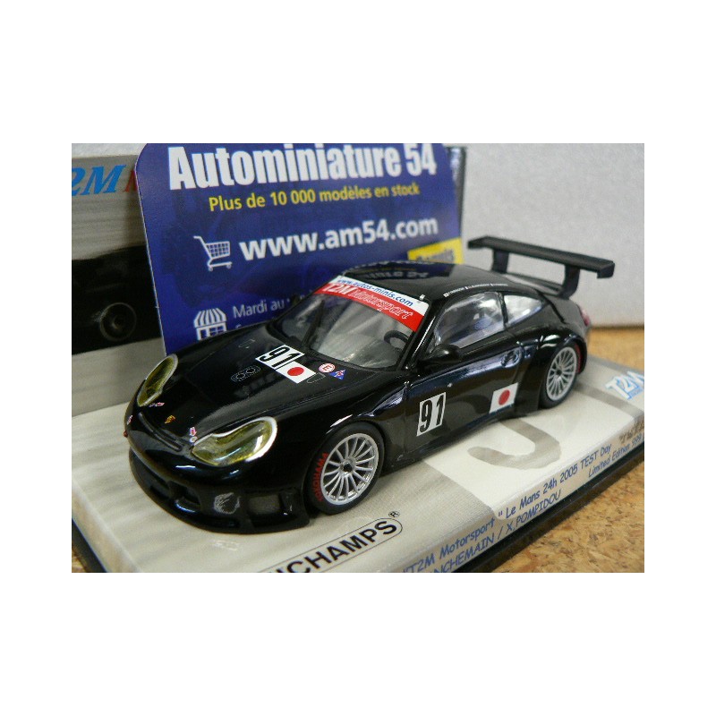 2005 Porsche 911 GT3 RS n°91 T2M Yamagishi - Pompidou - Blanchemain essais Le Mans LM 403056971 Minichamps