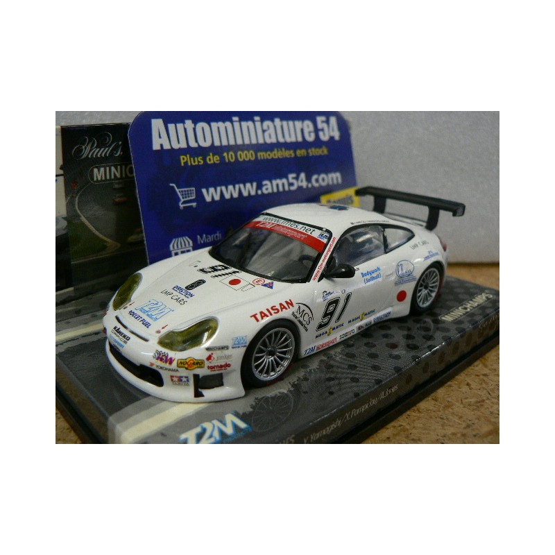 2005 Porsche 911 GT3 RS n°91 T2M Yamagishi - Pompidou - Blanchemain 1000KM Spa 403056991 Minichamps