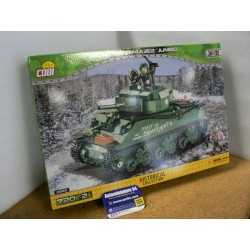 Sherman M4A3E2 Jumbo  720pcs 2 figurines COB2550 Cobi World War 2