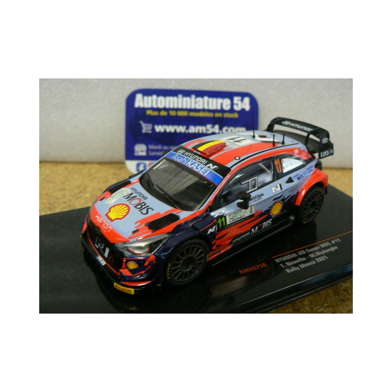 2021 Hyundai i20 WRC n°11 Neuville - Wydaeghe Rally Monza RAM825B Ixo Models