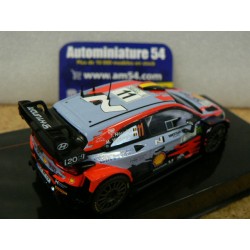 2021 Hyundai i20 WRC n°11 Neuville - Wydaeghe Rally Monza RAM825B Ixo Models