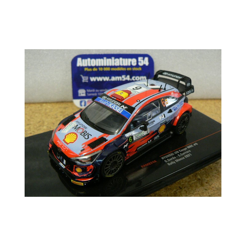 2021 Hyundai i20 WRC n°6 Sordo - Carrera Rally Monza RAM824A Ixo Models