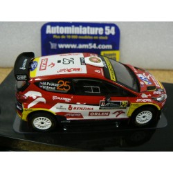 2021 Ford Fiesta R5 MK2 n°25 Prokop - Ernst Acropolis  RAM816 Ixo Models