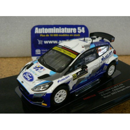 2021 Ford Fiesta R5 MK2 n°23 Gryazin - Aleksandrov 1st Winner WRC2 Acropolis Rally RAM815 Ixo Models