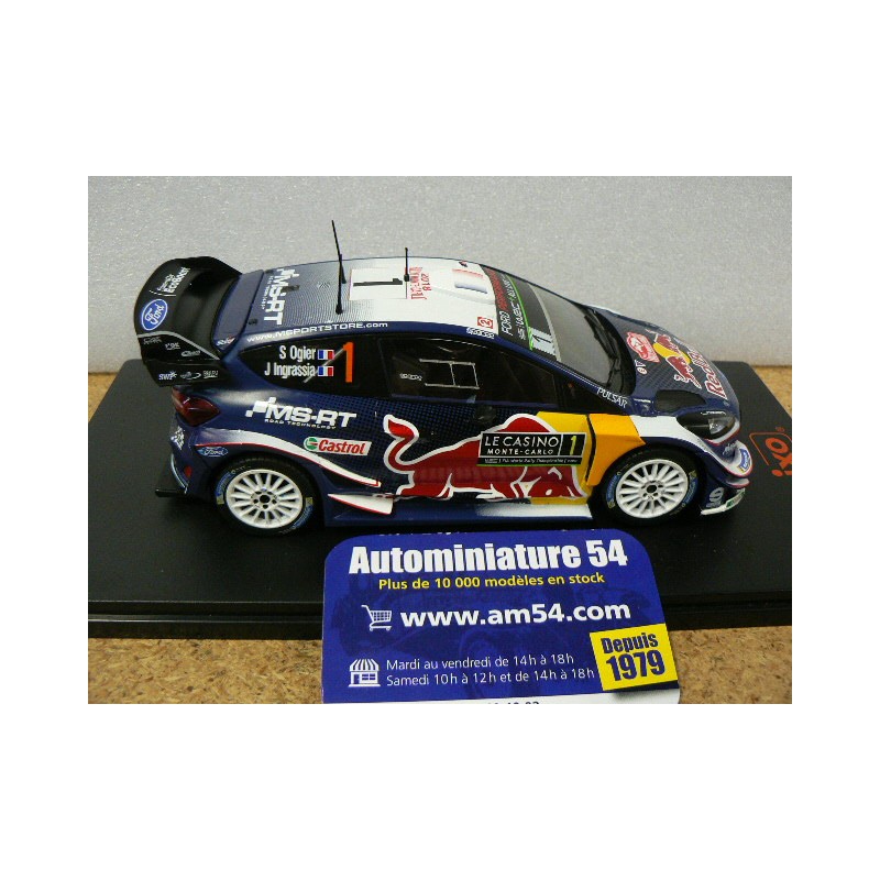 Ford Fiesta WRC S. Ogier J. Ingrassia #1 Rallye Monte Carlo