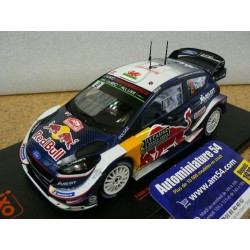 2018 Ford Fiesta WRC n°2 Evans - Barritt Monte Carlo 24RAL014B Ixo Model