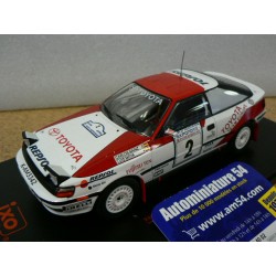 1990 Toyota Celica GT Four n°2 Sainz - Moya 1st Winner Acropolis Rally 24RAL016B Ixo Model