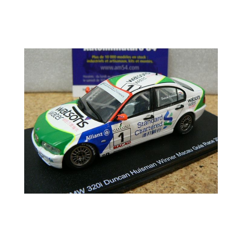 2003 BMW 320i D. Huissman n°1 1st Macau Guia Race WTCC S0419 Spark Model