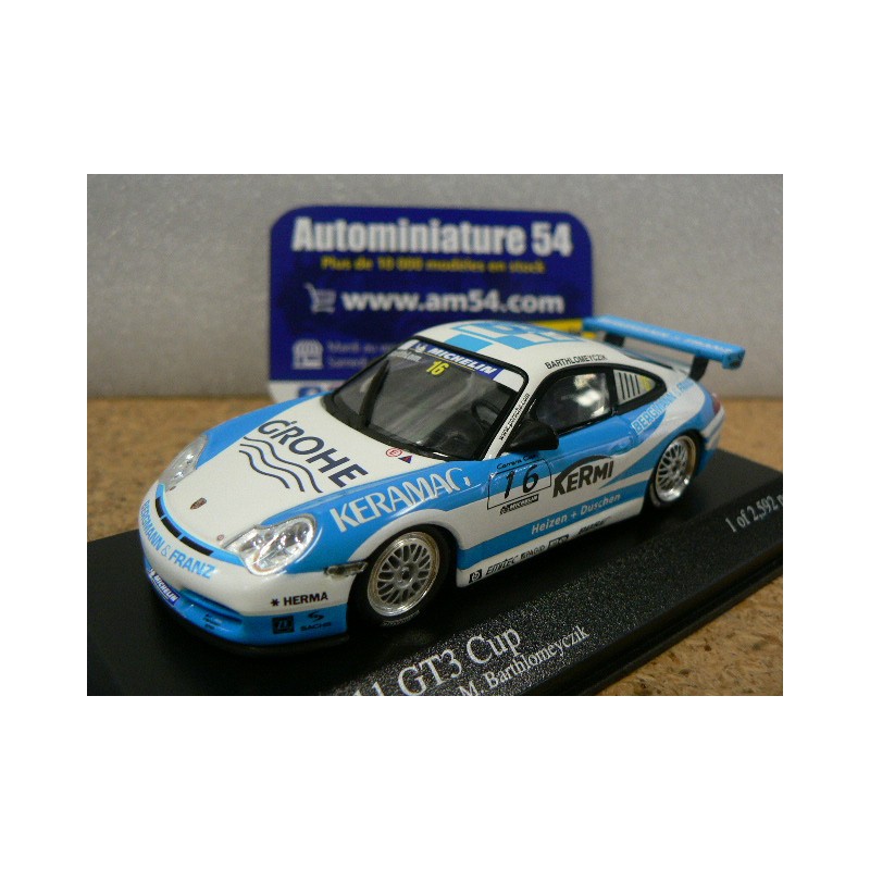 2005 Porsche 911 GT3 Cup n°16 Carrera Cup M.Barthlomeyczik 400056216 Minichamps