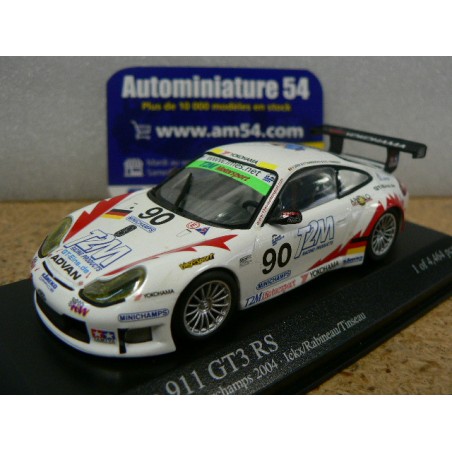 2004 Porsche 911 - 996 GT3 RS ph2 n°90 1000km Spa-Francorchamps T2M 2004 Ickx - Rabineau - Tinseau 400046980 Minichamps