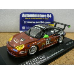 2005 Porsche 911 GT3 Cup n°71 24h Daytona GT class Winner 1st Henzler - Farnbacher - Price - Ehret 400056271 Minichamps