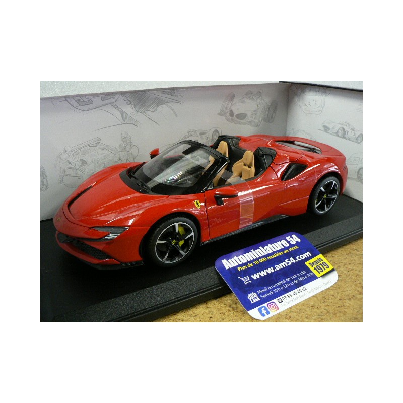 Ferrari SF90 Spider BU18016CAR Bburago Race&Play
