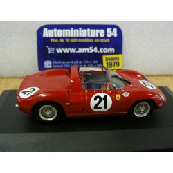 1963 Ferrari 250P n°21 L.Scarfiotti - L.Bandini 1st Winner Le Mans LM1963 Ixo Models