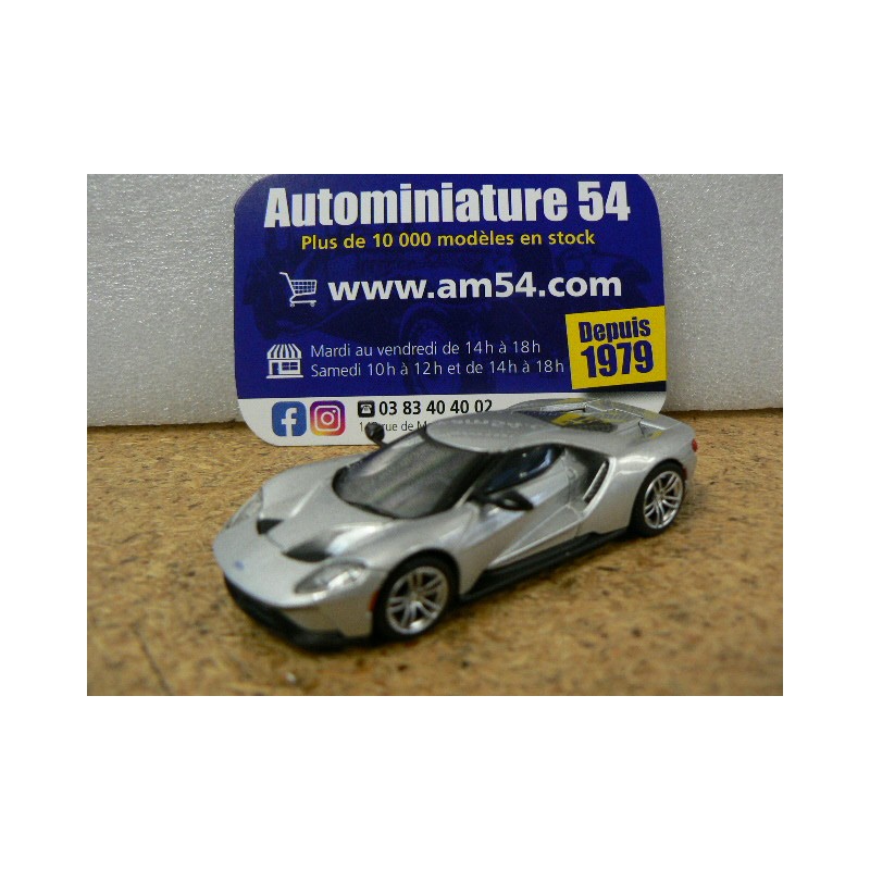 Ford GT Ingot Silver MGT00340 True Scale Models Mini GT 1.64