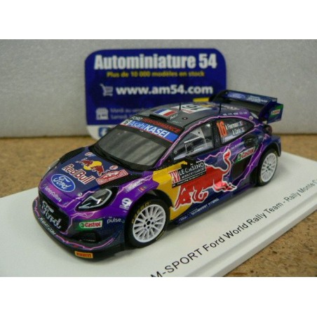 2022 Ford Puma Rally 1 WRC n°16 Fourmaux - Coria Rally Monte Carlo 2022 S6696 Spark Model