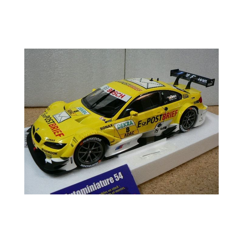 2012 BMW M3 E92 D.Werner n°8 DTM 100122208 Minichamps