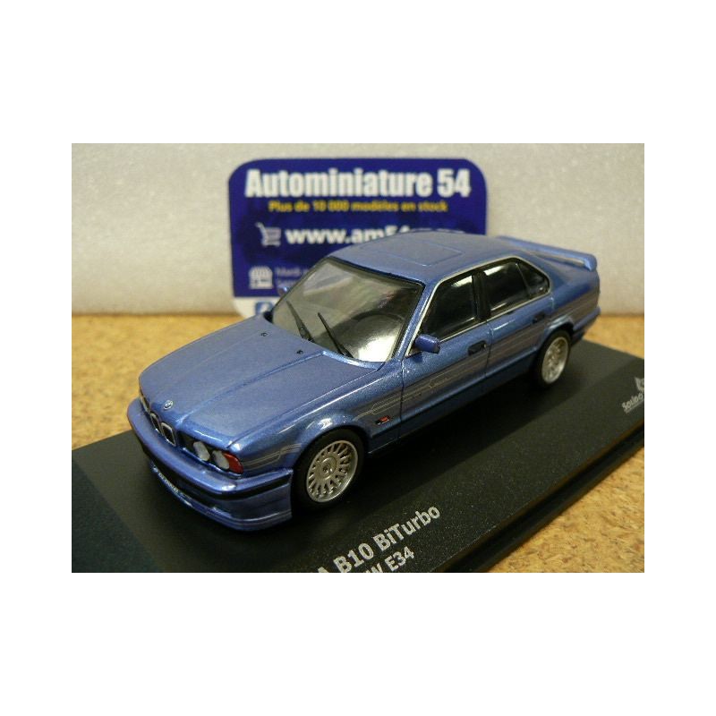 Alpina B10 BMW E34 Alpina Blue 1994 S4310401 Solido